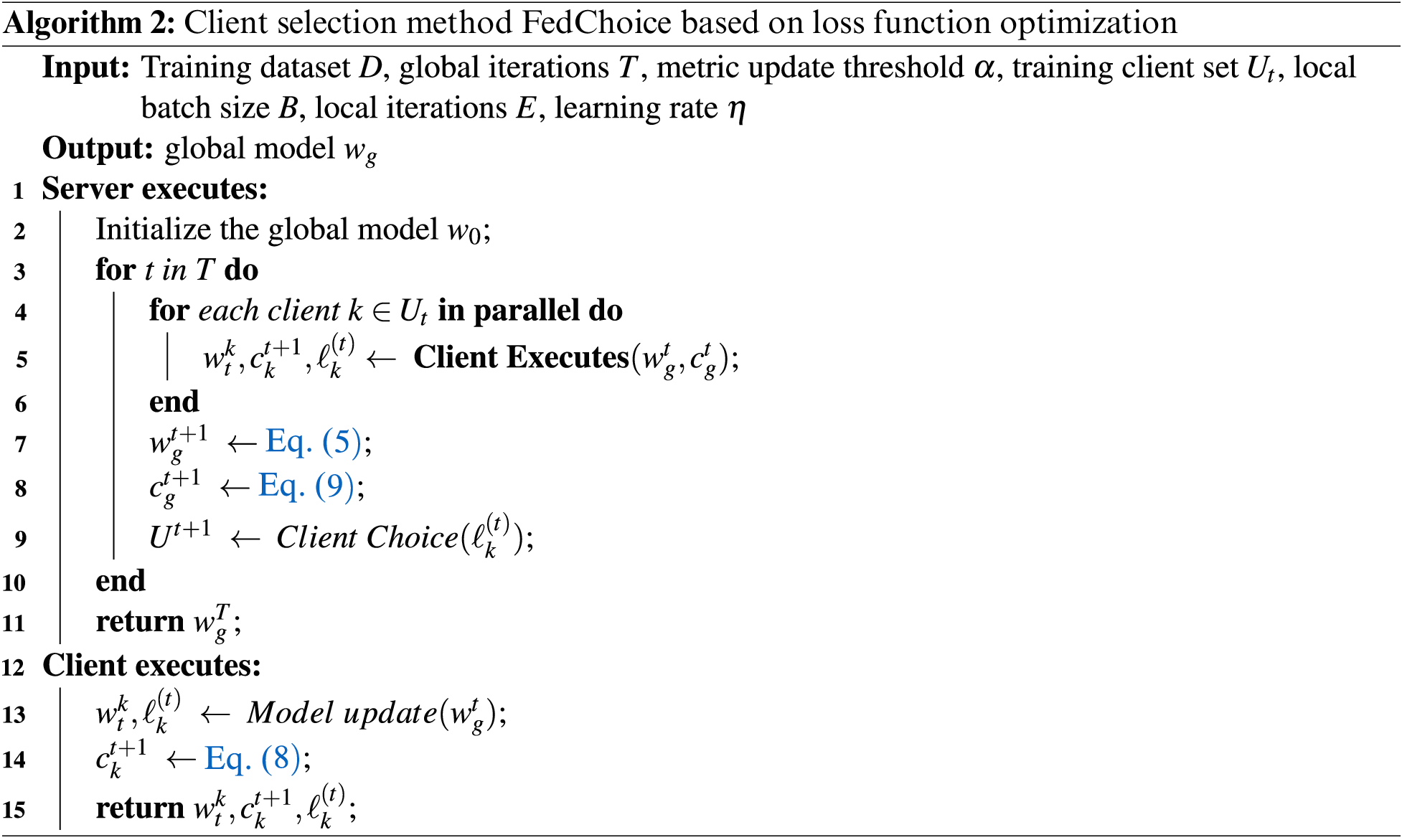 CMES | Free Full-Text | A Client Selection Method Based on Loss ...