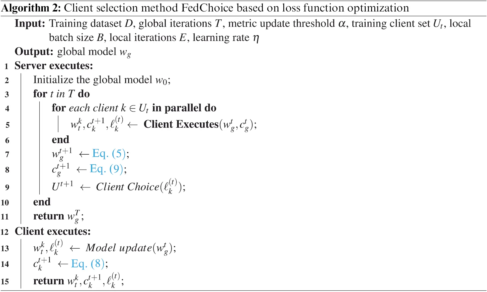 CMES | Free Full-Text | A Client Selection Method Based on Loss ...