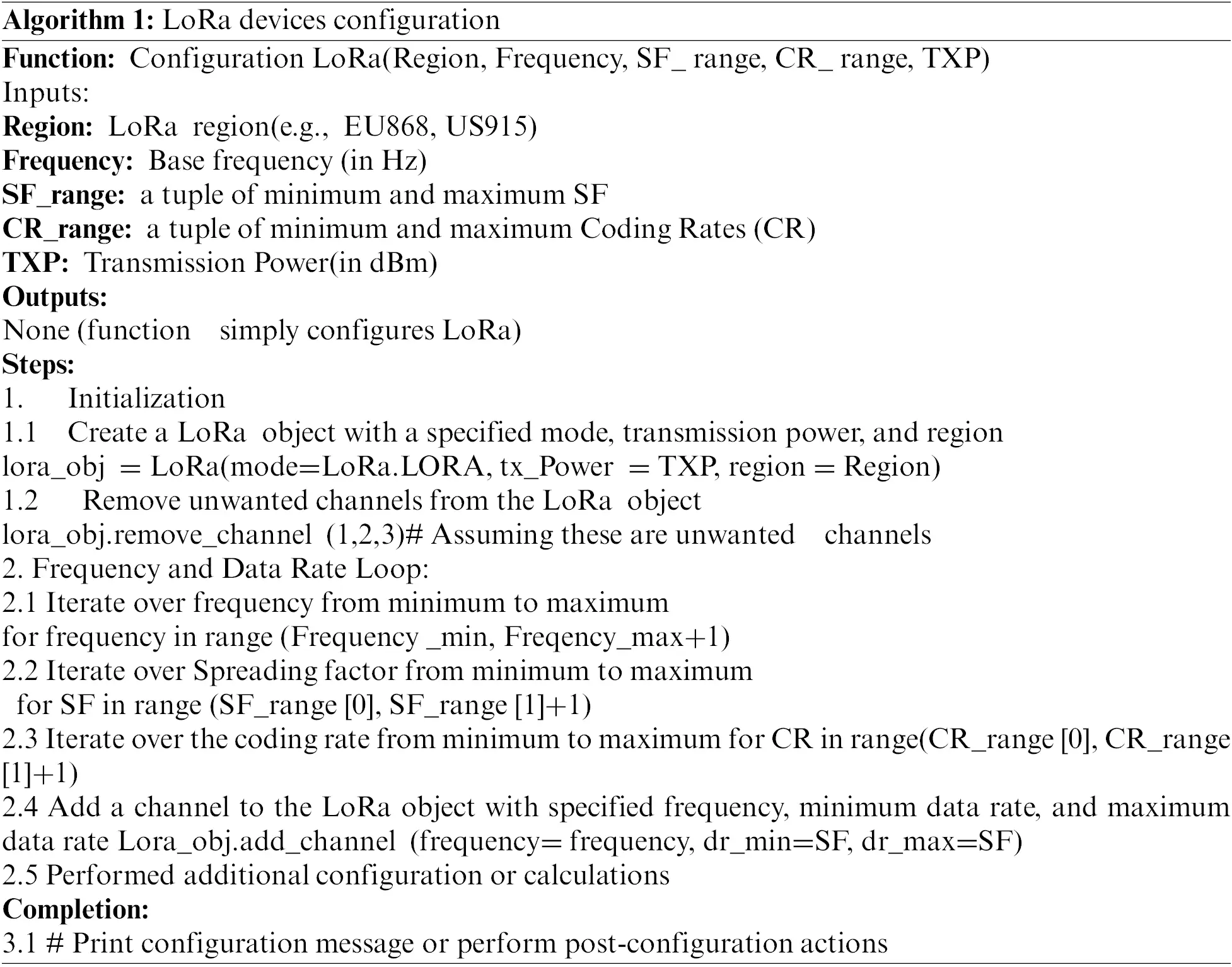 CMES | Free Full-Text | LoRa Sense: Sensing and Optimization of LoRa ...