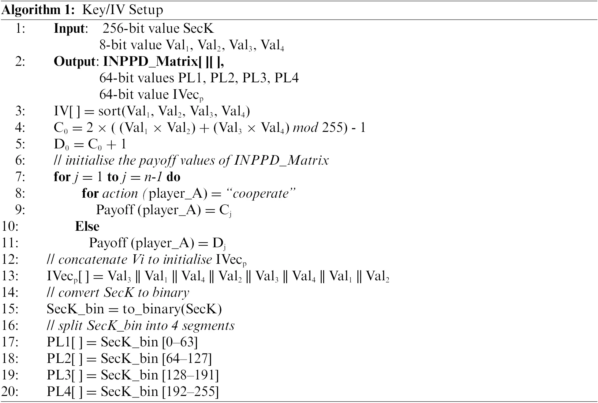 Keystream Values CMC | Free Full-Text | Enhanced Parallelized DNA-Coded Stream Cipher ...