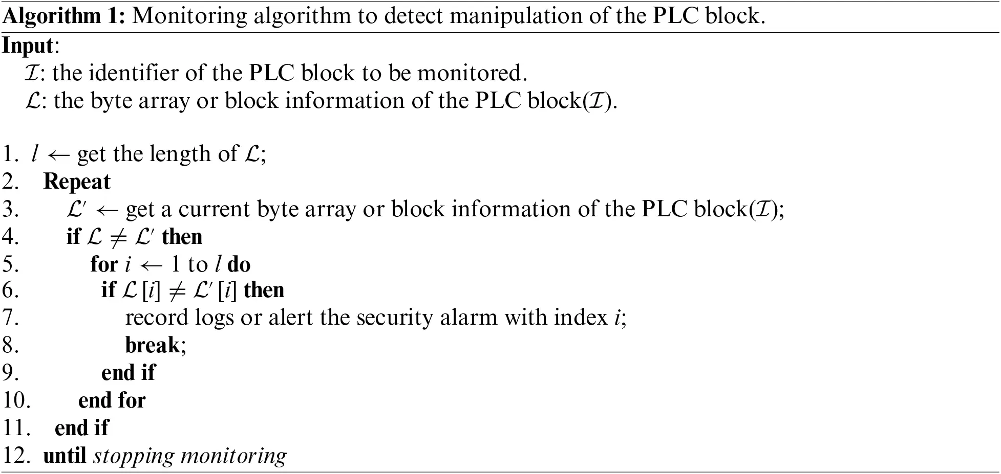CMC | Free Full-Text | Programmable Logic Controller Block Monitoring ...
