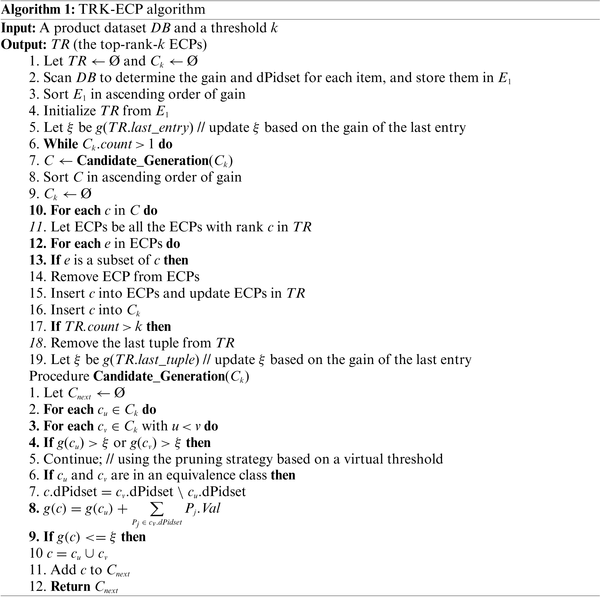 A Fast Algorithm for Mining Top-Rank-k Erasable Closed Patterns