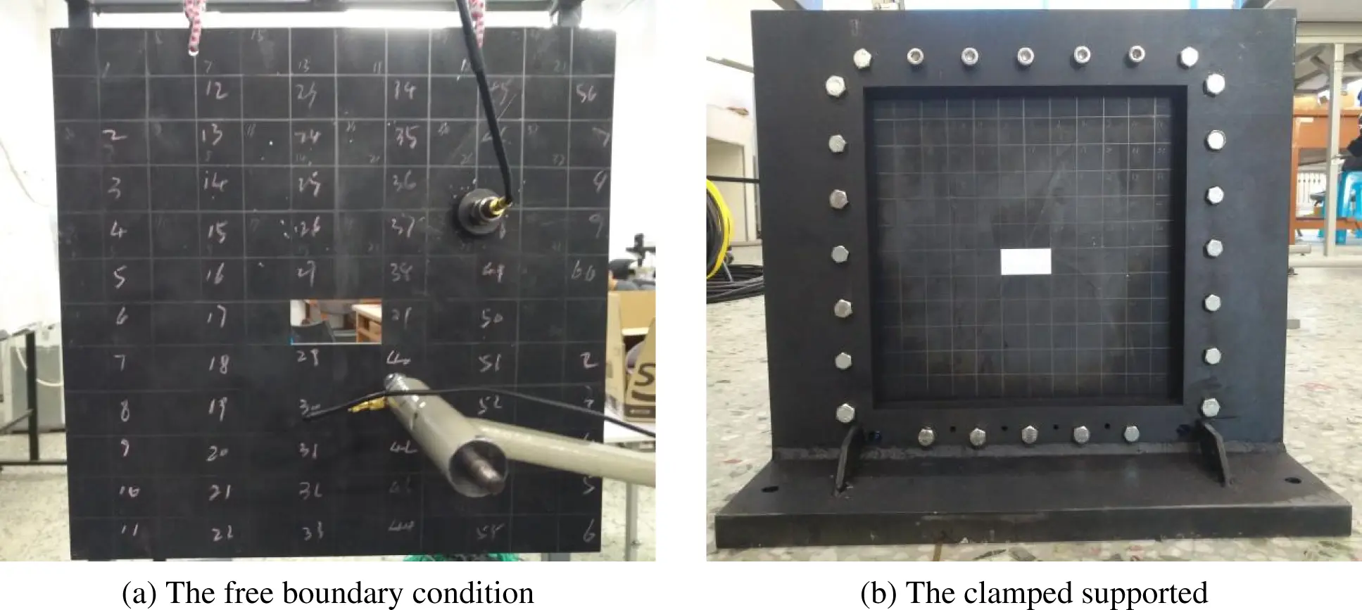CMES Free FullText Free Vibration Analysis of Rectangular Plate