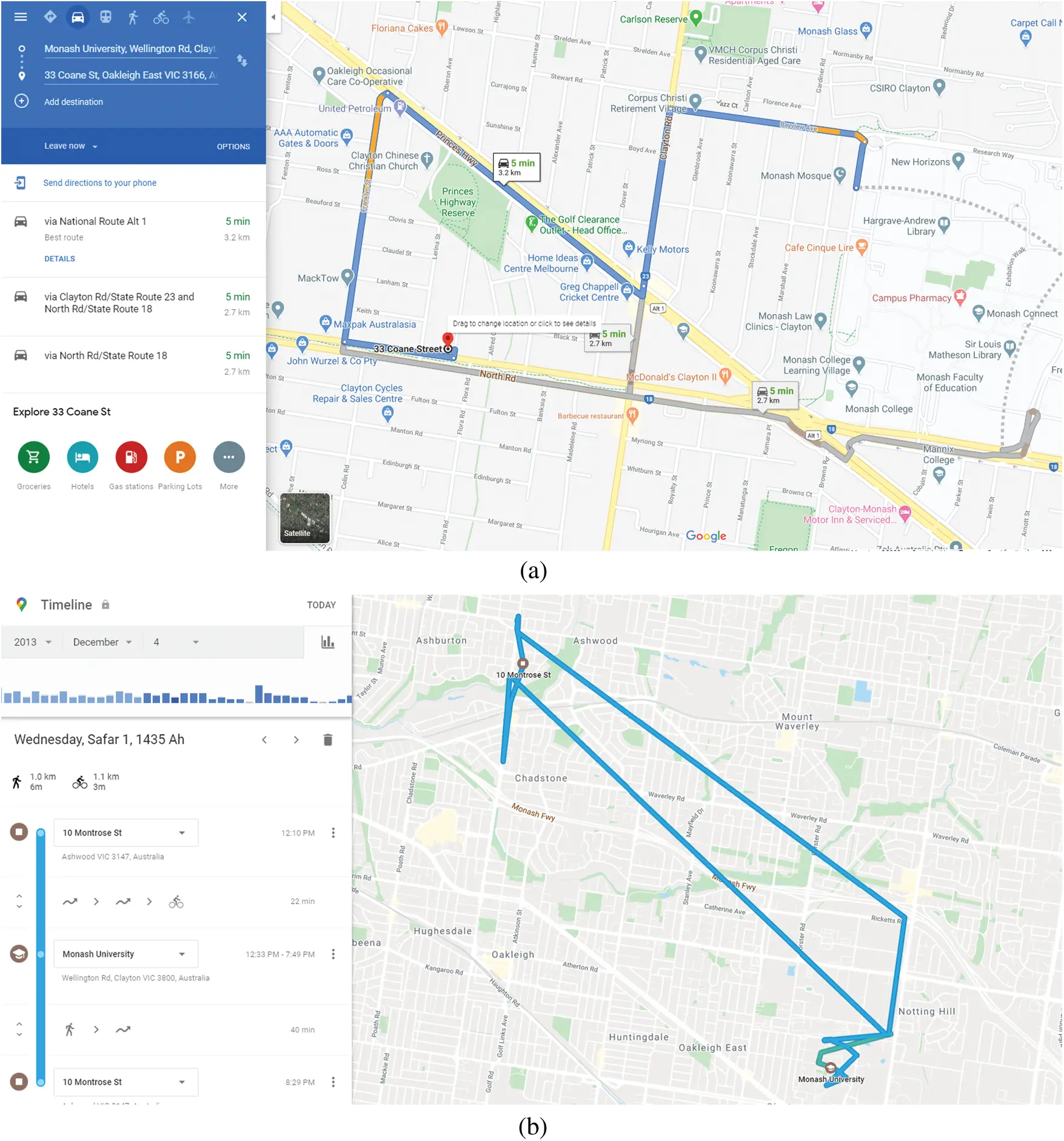 Multi-Floor Indoor Trajectory Reconstruction Using Mobile Devices