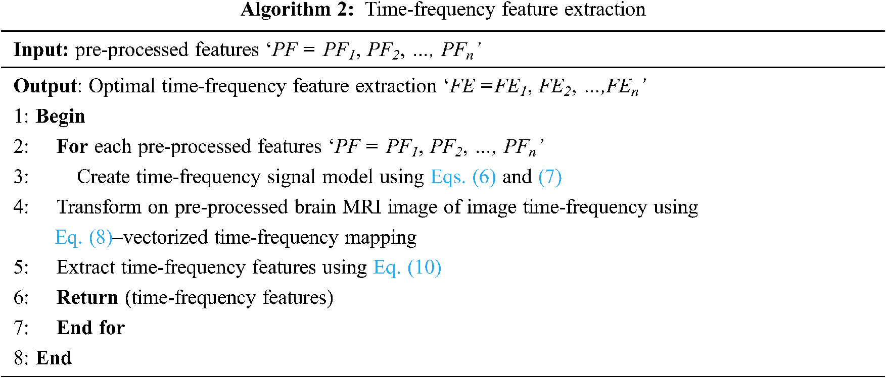 Brain Image Classification Using Time Frequency Extraction with ...