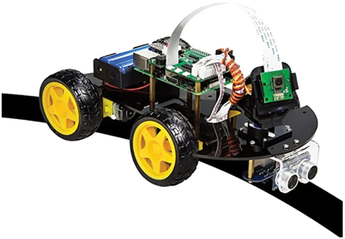 Raspberry pi following robot outlet
