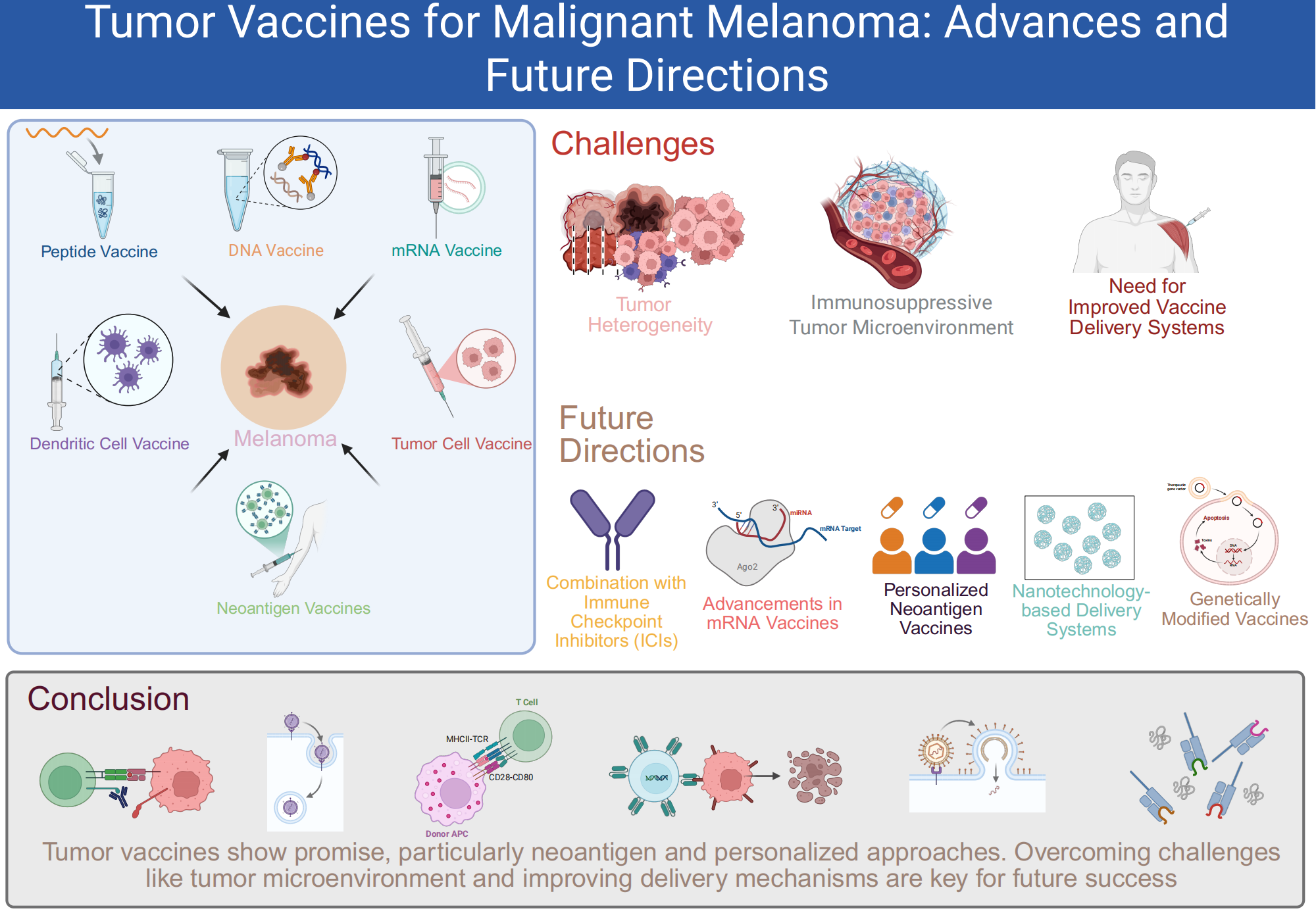 Tumor Vaccines for Malignant Melanoma: Progress, Challenges, and Future Directions