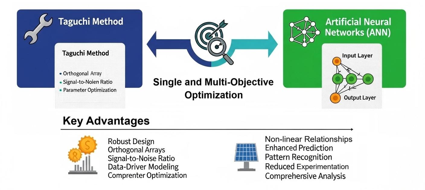 Artificial Neural Networks and Taguchi Methods for Energy Systems Optimization: A Comprehensive Review