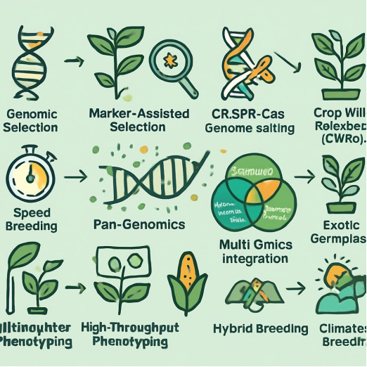 Advances in Crop Genetics and Breeding for Sustainable Agriculture