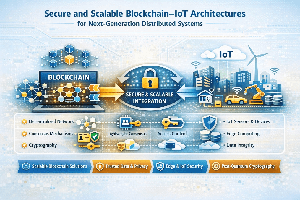 Secure and Scalable Blockchain–IoT Architectures for Next-Generation Distributed Systems