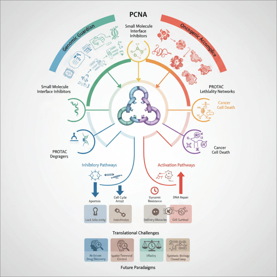Targeting PCNA in Cancer: A Paradigm Shift from Static Inhibition to Dynamic Network Modulation
