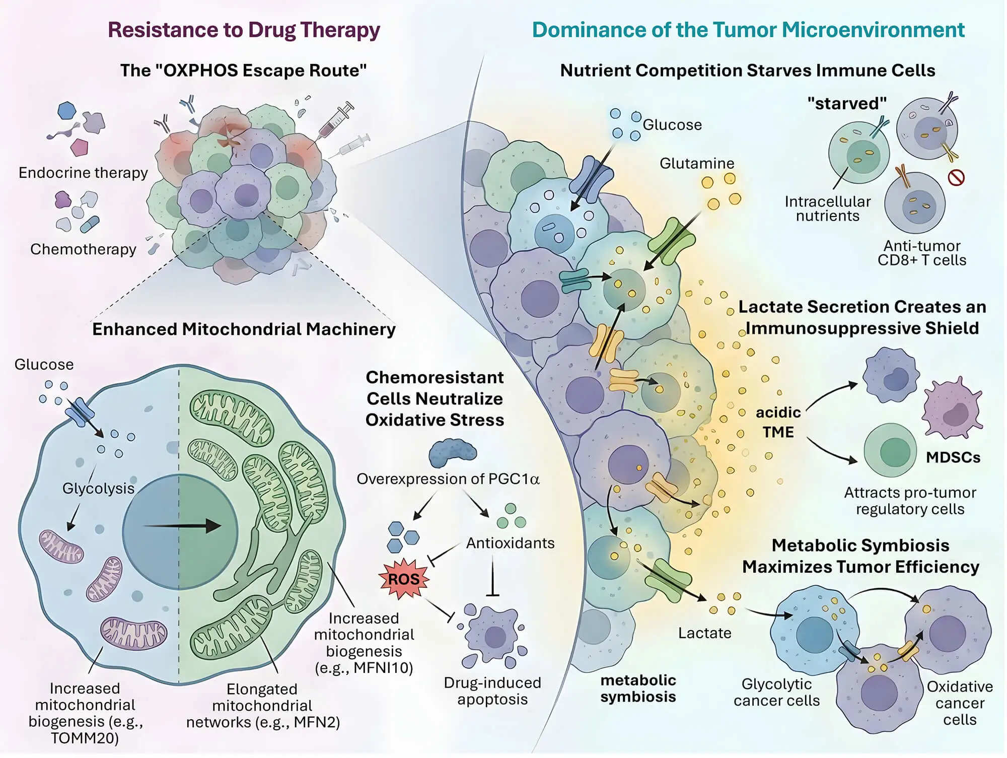 Navigating the Metabolic-Genomic Paradigm: Mitochondrial Reprogramming as a Driver of Cancer Plasticity