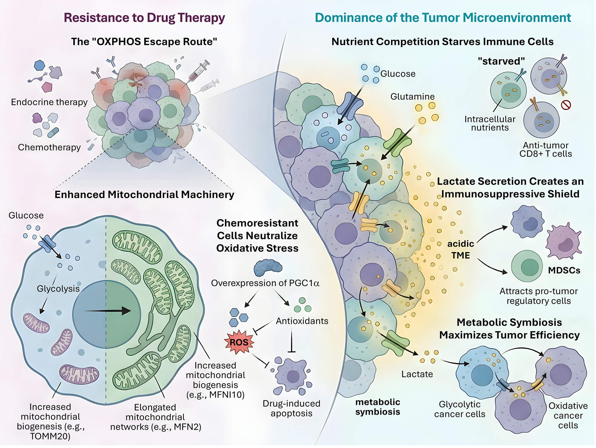 Navigating the Metabolic-Genomic Paradigm: Mitochondrial Reprogramming as a Driver of Cancer Plasticity