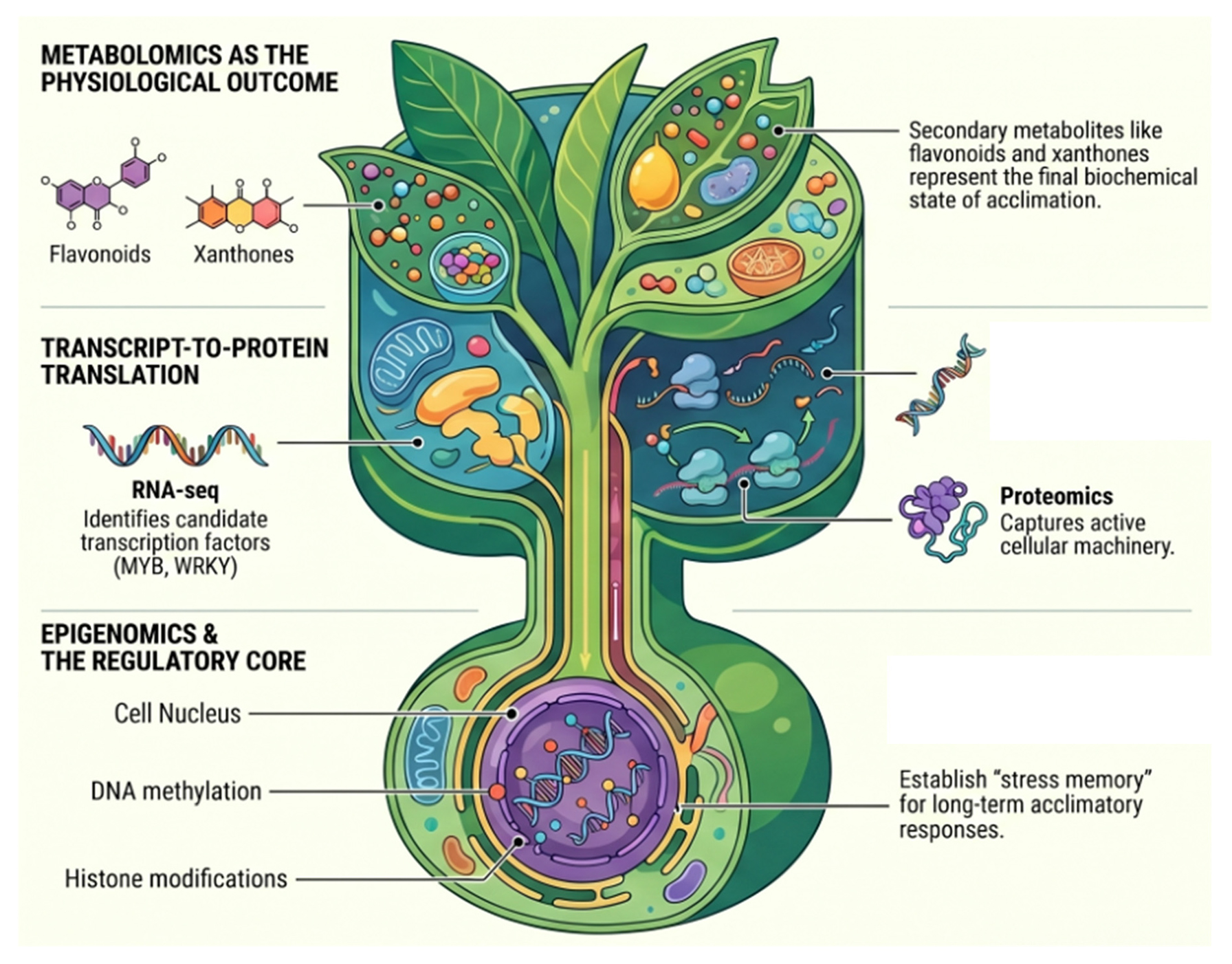 Multi-Omics Integration for Abiotic Stress Acclimation in Tropical and Underutilized Plants