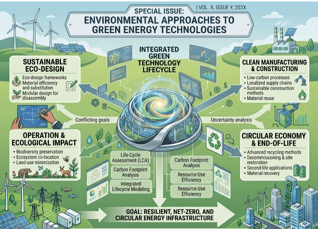 Environmental Approaches to Design, and Build Green Energy Technologies